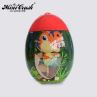Snack Food Mini Fruit Jelly In Dinosaur Egg Toy Jar
