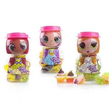 Diversi Togħmiet Imħallta Ta' Jelly f'Vażett sabiħ Princess